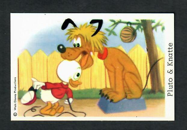 Keräilykuva - Disney - Pluto & Knatte - Pluto & Tupu