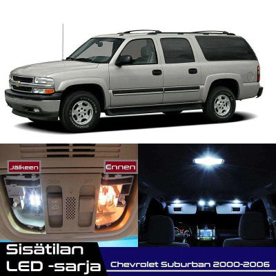 Chevrolet Suburban (MK9) Sisätilan LED-sarja 19-
