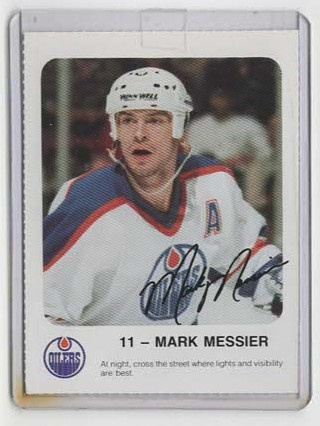 Mark Messier 86-87 Edmonton Oilers Red Rooster