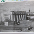 VANHA Valokuva Postikortin Malli Helsinki Raitiovaunu 1950-l - pikkukuva 1