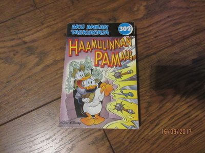 Aku Ankan taskukirja 302 - Haamulinnan pamaus (1.Painos)