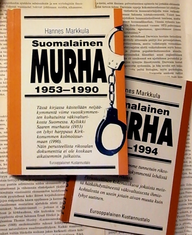 Hannes Markkula - Suomalainen murha 1953-1990; 1991-1994