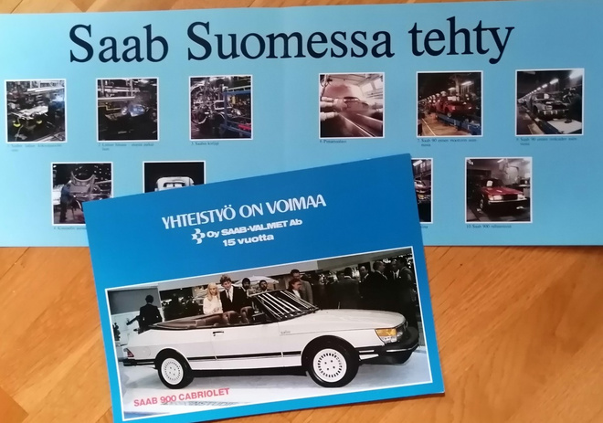 1981 Saab 900 Cabriolet esite - KUIN UUSI
