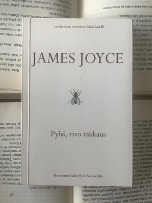 James Joyce - Pyhä, rivo rakkaus (nid.)