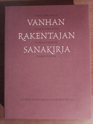 Vanhan rakentajan sanakirja