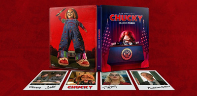 Chucky - Season 3 - Limited Steelbook (Blu-ray) 2024 (UUSI)