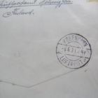 Ilmapostikuori Hesasta Tanskaan vuodelta 1931 - pikkukuva 4