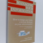 Carol Tenopir : Managing your information : how to design... - pikkukuva 1