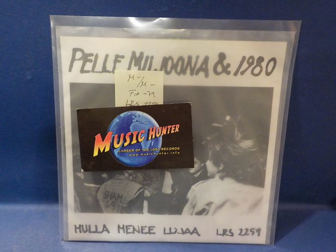 PELLE MILJOONA & 1980 - MULLA MENEE LUJAA M-/M- FIN -79 7"