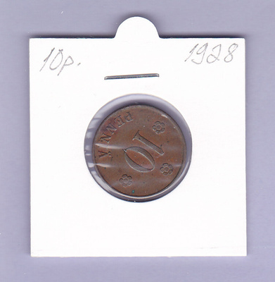 10 p v.1928 KM#24