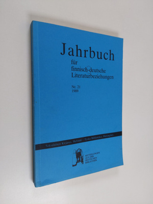Jahrbuch fur finnisch-deutsche Literaturbeziehungen nr. 2...