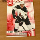 2023-24 SP Authentic Limited Red #119 Milos Kelemen FW - pikkukuva 1