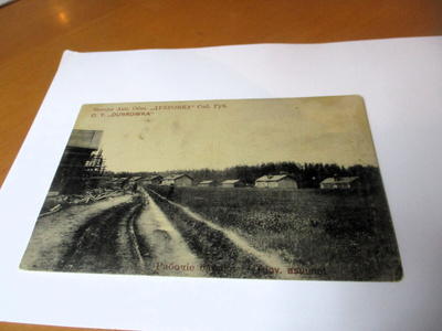 Venäjä Dubrovkan paperitehdas Työv. asunnot 1916 *