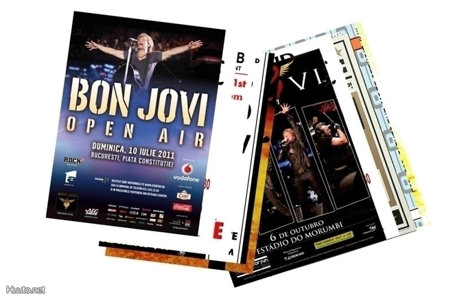 BON JOVI -- postikorttisetti   (Upea Lahja !!) #2