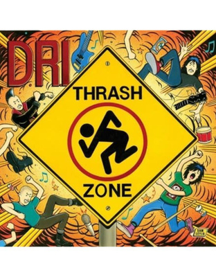 D.R.I. - Thrash Zone (CD) HYVÄ KUNTO!!