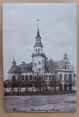 Rauma, Kaupungintalo, vanha mv pk, k. 22.1.1923
