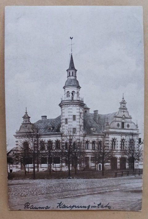 Rauma, Kaupungintalo, vanha mv pk, k. 22.1.1923