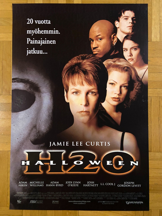 Vanha elokuvajuliste: Halloween H20