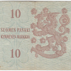 10 Markkaa 1963 A-sarjaa tähdellä, vl.II, kl.4 - pikkukuva 2