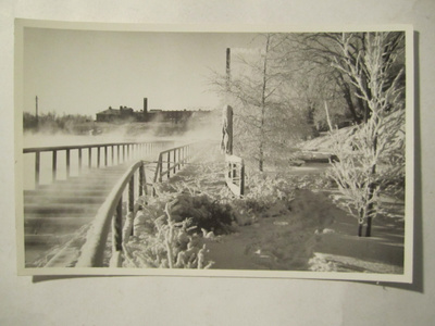 VANHA Postikortti Tampere 1950-l Alkup.Mallikappale