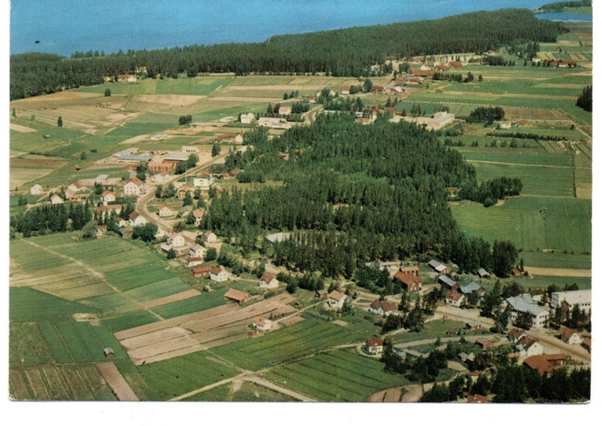 Kuortane: ilmakuva (Tmi Karhumäki n:o 816, väri)
