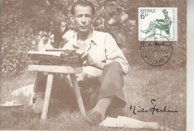 Ruotsi  1983  Nils Ferlin maksimikortti