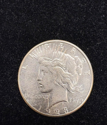 Peace dollar 1923