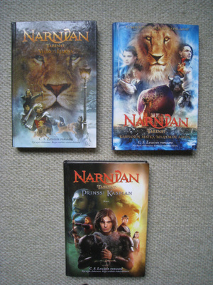 C.S.Lewis: Narnia kirjat 3 kpl