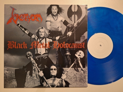 Venom Black Metal Holocaust Värivinyyli Sininen LP