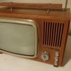 TV ASAVISIO , matkatelevisio, tiikki pinta, sisustukseen - pikkukuva 1