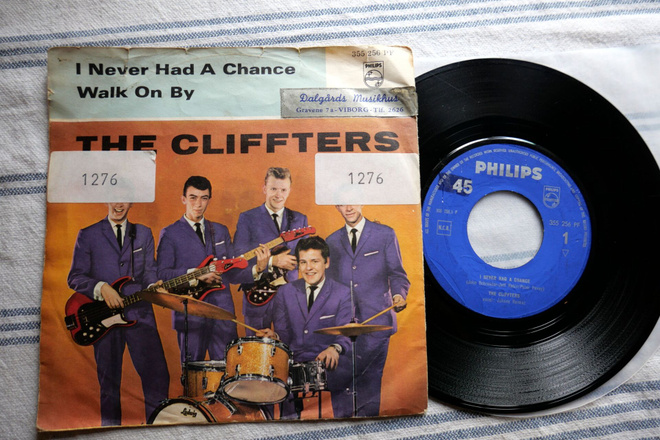 The Cliffters – I Never Had A Chance / 7" Tanska 1962
