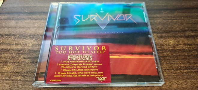 SURVIVOR Too hot to sleep CD