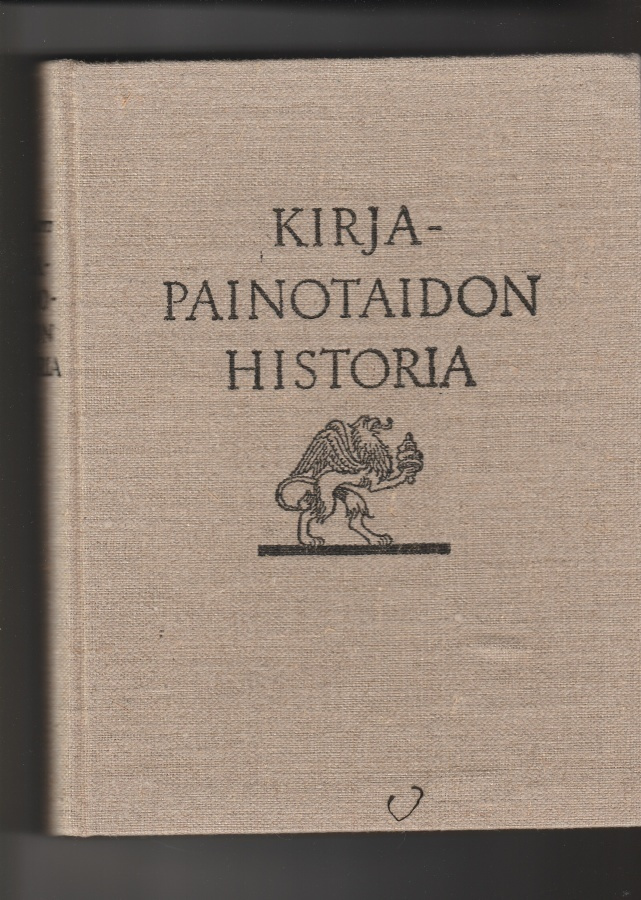 Y. A. Jäntti. Kirjapainotaidon historia