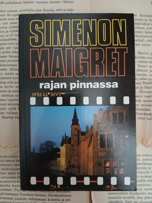 Georges Simenon - Maigret rajan pinnassa (nid.)