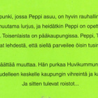 Astrid Lindgren : Peppi Pitkätossu kaupungin hulinassa - pikkukuva 3