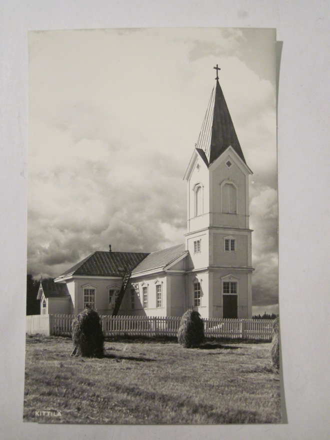 VANHA Postikortti Kittilä Lappi 1950-l Alkup.Mallikappale