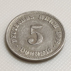 Saksa 5 Pfennig 1908D - pikkukuva 3