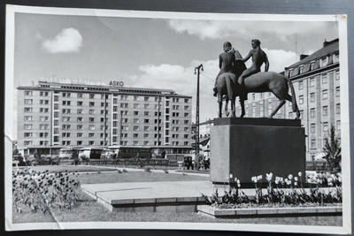 Turku, näkymä puutorilta, n. 1950
