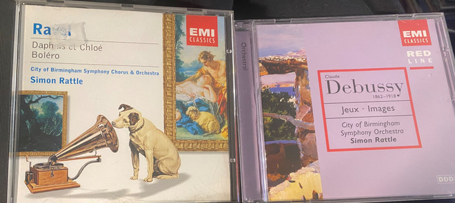 Ravel - Debussy 2 x cd - Simon Rattle
