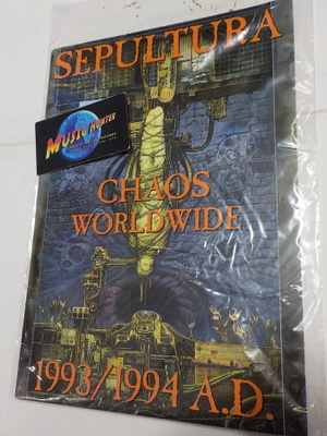 SEPULTURA - CHAOS WORLDWIDE 1993/1994 A.D. KIERTUEKIRJA