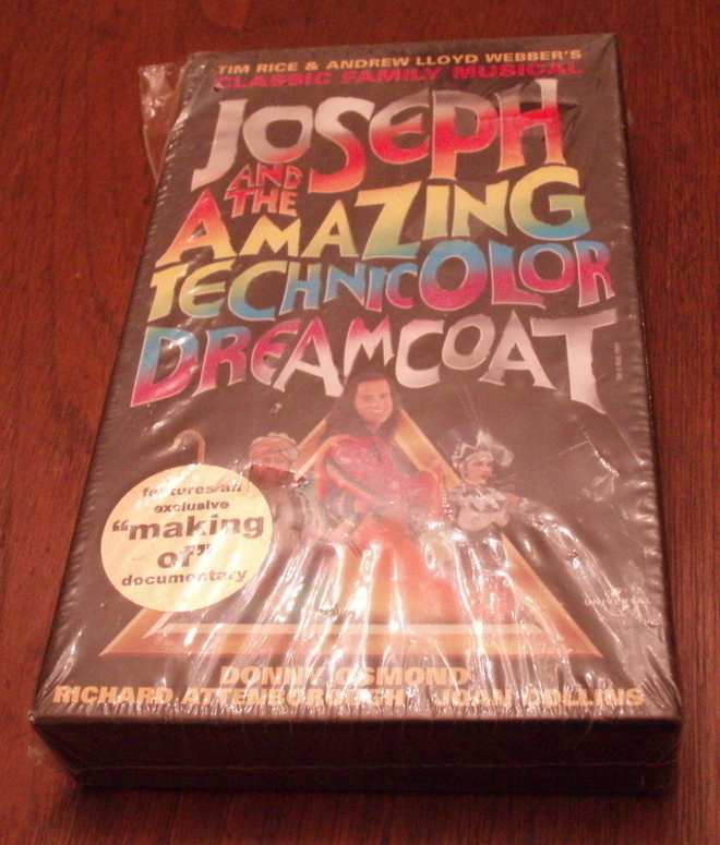 Joseph and the Amazing - Andrew Lloyd Webbers musical VHS