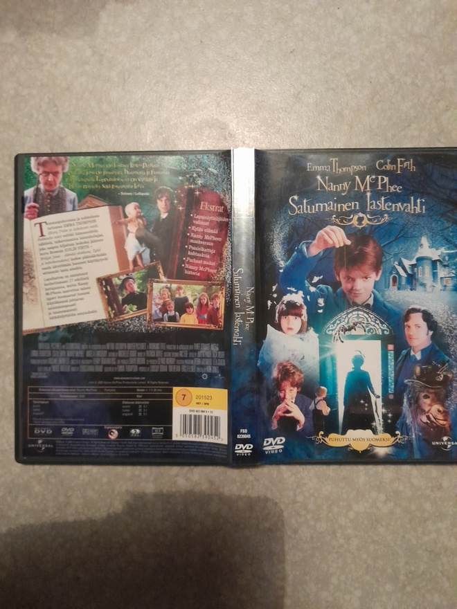 Nanny mcphee dvd