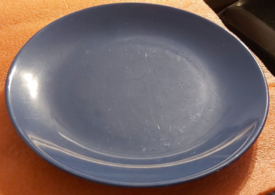 IKEA FÄRGKLAR Leipälautanen Sininen 20 cm.