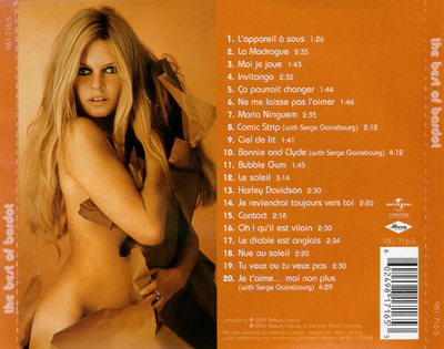BRIGITTE BARDOT - BEST