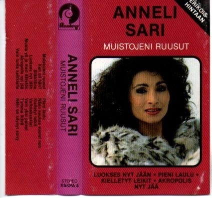 Anneli Sari Muistojen ruusut c-kasetti