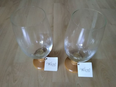 Käyttämättömät design juomalasit