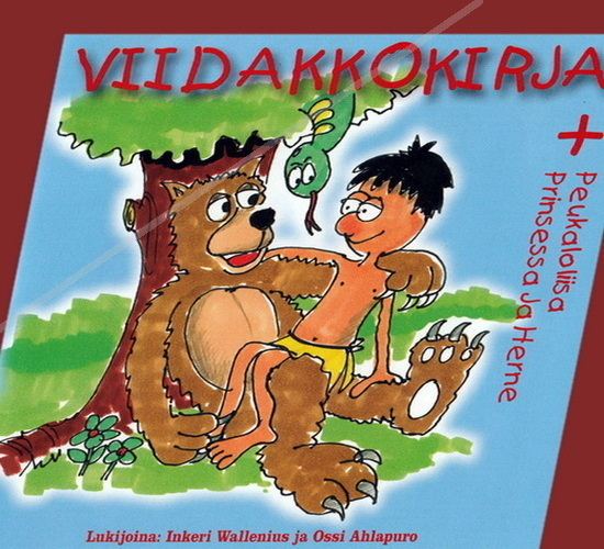 Viidakkokirja + 2 muuta satua (CD-äänikirja)