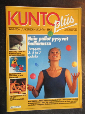 KUNTO PLUS LEHTI 2 / 1991 SISÄLTÖSIVUT 3 JA 4