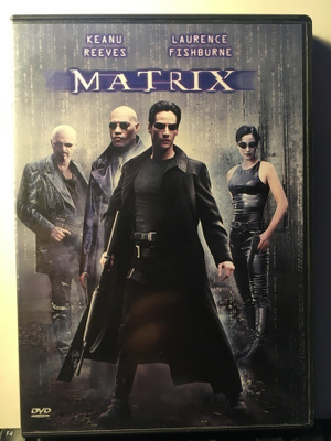 MATRIX, DVD, Wachowski Bros., Reeves, Fishburne