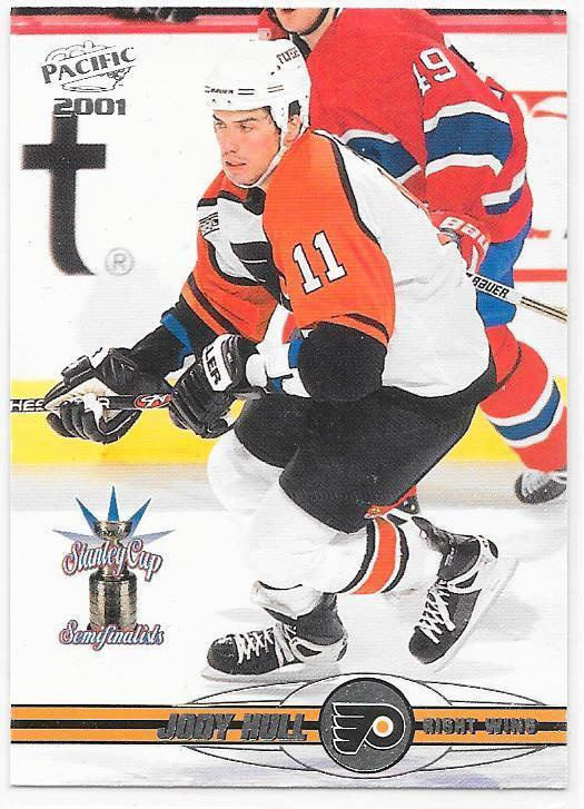 2000-01 Pacific #297 Jody Hull Philadelphia Flyers